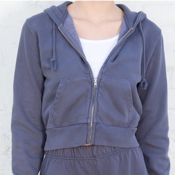 Brandy Melville Sweaters - Brandy Melville Crystal Hoodie